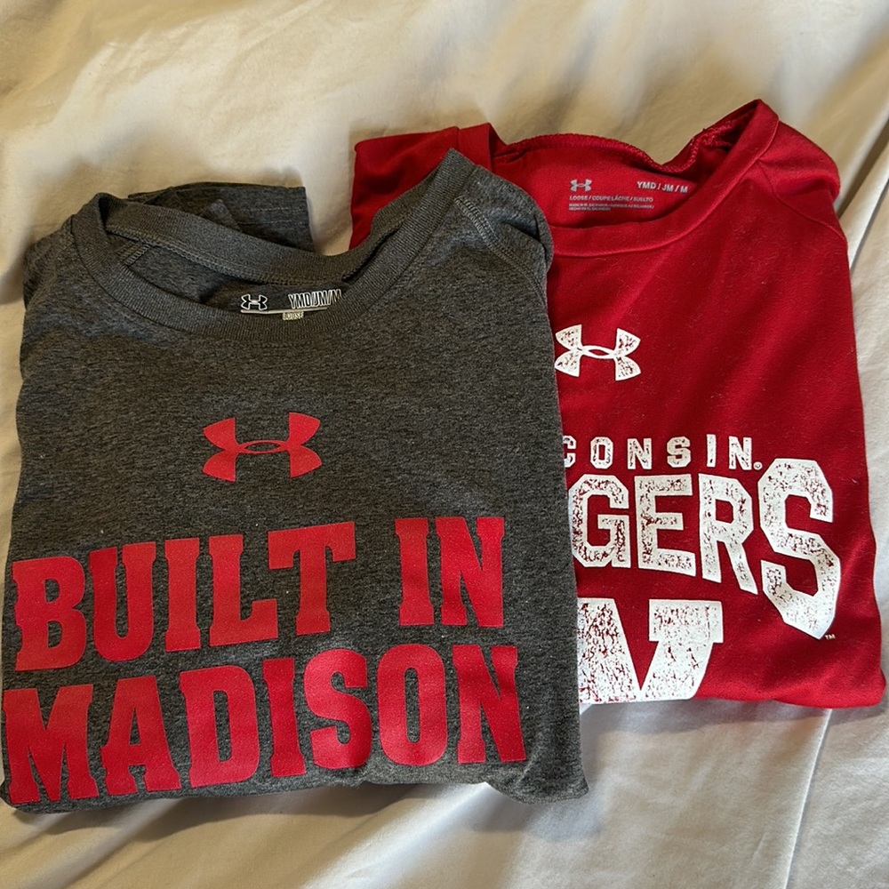 Wisconsin Badger long sleeve shirts